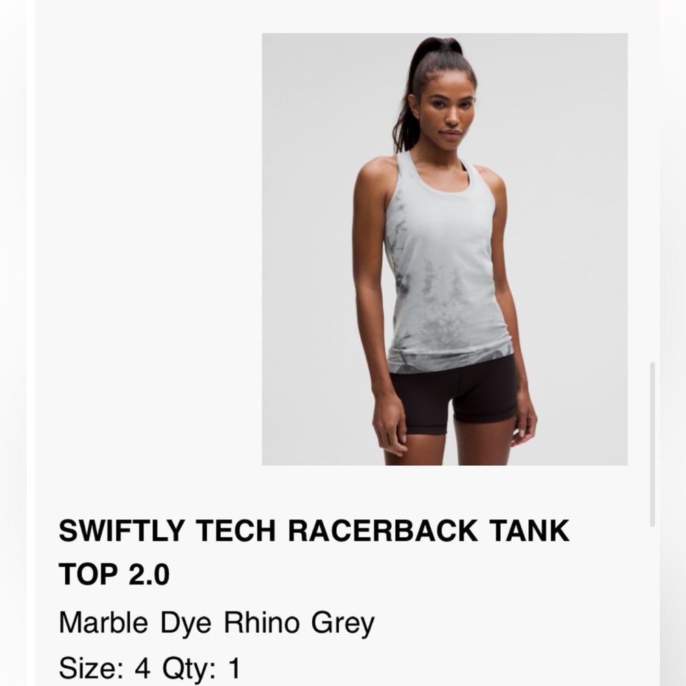 Lululemon Swiftly Tech Racerback Tank Top 2.0